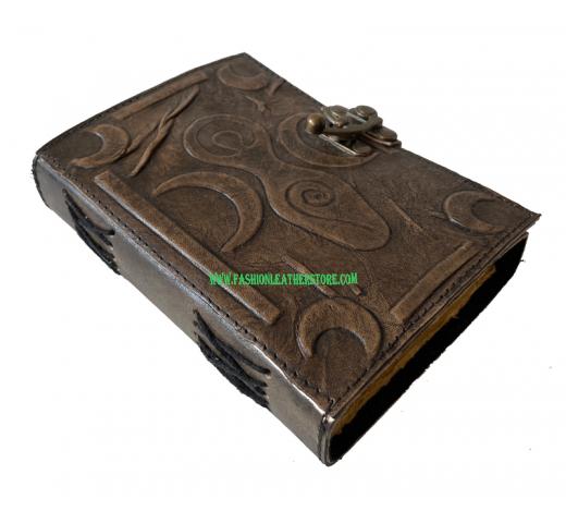 Wholesaler Handmade Mother Of Goddess Antique Embossed Vintage Spell Book Of Shadows Leath
